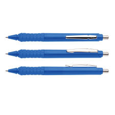 ICO Golyóstoll nyomógombos 0,8mm, műanyag kék test Apollo K, írásszín kék toll