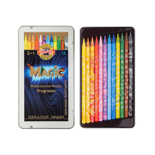ICO : KOH-I-NOOR Progresso Magic 12db-os színes ceruza színes ceruza