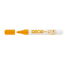 ICO Lakkmarker, 2-4 mm, ICO "Decomarker" narancssárga filctoll, marker