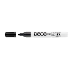 ICO Lakkmarker, decomarker 2-4mm, kerek Ico fekete filctoll, marker