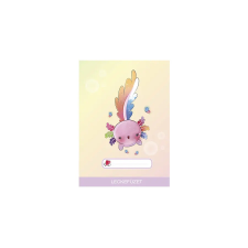 ICO Leckefüzet ICO Süni A/5 Axolotl füzet