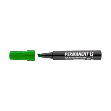 ICO Marker Permanent 12 vágott zöld filctoll, marker