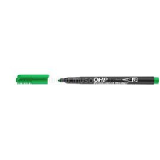 ICO OHP B 2-3mm zöld permanent marker (ICO_9580041002) filctoll, marker