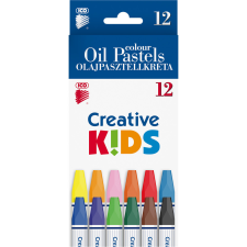 ICO Olajpasztell kréta készlet, ICO Creative Kids 12klf. szín kréta