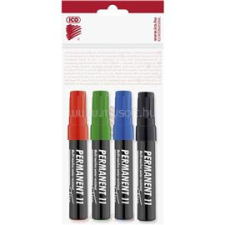 ICO Permanent 11 4db-os vegyes színes marker (ICO_9580007001) filctoll, marker