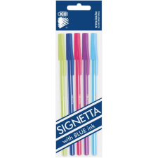 ICO Signetta Mix 0,7mm kék tinta 5db színes golyósirón toll