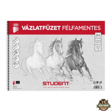 ICO Student B4 félfamentes vázlatfüzet füzet