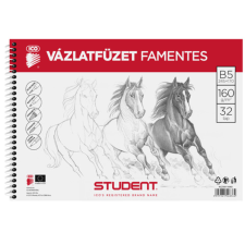 ICO : Student Spirál famentes vázlatfüzet B/5 füzet