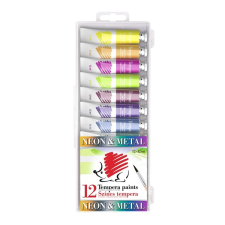ICO süni 12 színű metál/neon tempera 7270143001 tempera