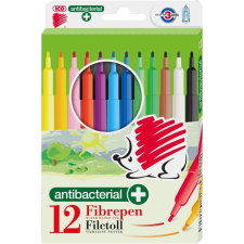 ICO süni 300 d12 antibakteriális 12 különféle színű rostirónkészlet 9580122002 filctoll, marker