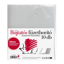 ICO Süni A5 bujtatós füzetborító (10db) (7450056000) füzetborító