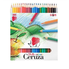 ICO Süni színes ceruza készlet, hatszögletű, 24 szín színes ceruza