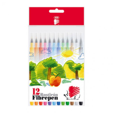 ICO Süni színes rosttoll készlet - 12 db-os filctoll, marker