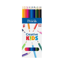 ICO Színes ceruza ICO Creative Kids hatszögletű 12 db/készlet színes ceruza