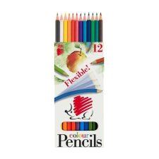 ICO Színes ceruza ICO Süni festett, hajlítható, 12 darabos készlet színes ceruza