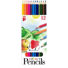 ICO Színes ceruza készlet, hatszöglet&#369;, ico &quot;süni&quot;, 12 különböz&#337; szín 7140144000/7140051000 színes ceruza