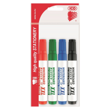 ICO Táblamarker 1-4mm vágott ICO 12XXL WHITEBOARD 4 klf.szín filctoll, marker