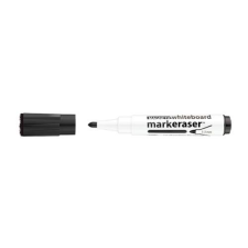 ICO Táblamarker ICO Markeraser mágneses kupakkal törlővel fekete 1-3mm filctoll, marker
