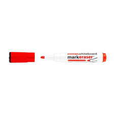 ICO Táblamarker ICO Markeraser mágneses kupakkal törlővel piros 1-3mm filctoll, marker