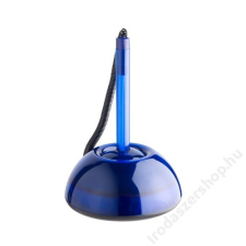 ICO Ügyféltoll, 0,8 mm, áttetsző kék tolltest, ICO Lux, kék (TICPPLUXTK) toll