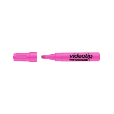 ICO Videotip szövegkiemelő, rózsaszín filctoll, marker
