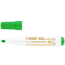 ICO : XXL T-Shirt textilmarker zöld filctoll, marker