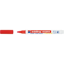 Ico Zrt EDDING 4085 Folyékony Krétamarker PIROS D10 filctoll, marker