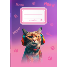 Ico Zrt ICO Süni leckefüzet A/5 CATS füzet