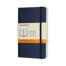 Ico Zrt MOLESKINE NOTESZ QP611B20 PUHA ZAFÍR KÉK (P) VONALAS jegyzettömb