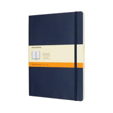 Ico Zrt MOLESKINE NOTESZ QP621B20 PUHA ZAFÍR KÉK (XL) VONALAS jegyzettömb