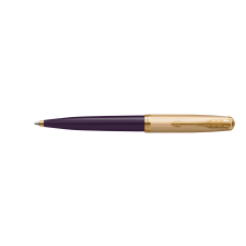 Ico Zrt Parker Royal 51 DELUXE Golyóstoll, Arany klipsz 2123518 PLUM toll