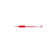 ICO Zselés toll 0,5mm, kupakos GEL-Ico, írásszín piros toll