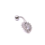Icon int trade Szív alakú piercing
