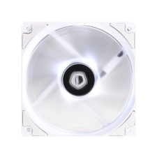  ID-Cooling Cooler 12cm - XF-12025-SW (18-35.2dB, max 126.57 m3/h, 4Pin csatlakozó, PWM, Fehér LED) hűtés