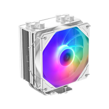 ID-Cooling CPU Cooler - SE-224-XTS ARGB WHITE (28.9dB; max. 118,93 m3/h; 4pin csatlakozó, 4 db heatpipe, 12cm, PWM, LED) hűtés