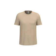 iDeal Basic IB320 Ideal 190 rövid ujjú, körkötött férfi pamut póló, Ideal Sand-M