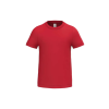 iDeal Basic IB322 Ideal 190 gyerek rövid ujjú pamut póló, Ideal Red-4/6