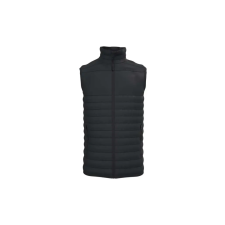 iDeal Basic IB6172 bélelt, steppelt férfi mellény, Black-L munkaruha