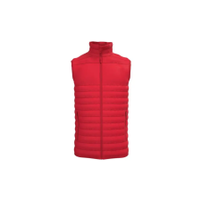 iDeal Basic IB6172 bélelt, steppelt férfi mellény, Ideal Red-4XL munkaruha