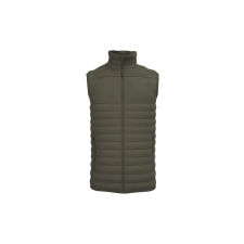 iDeal Basic IB6172 bélelt, steppelt férfi mellény, Ideal Urban Khaki-4XL munkaruha