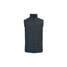 iDeal Basic IB6172 bélelt, steppelt férfi mellény, Navy-L munkaruha