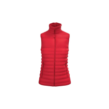 iDeal Basic IB6173 bélelt, steppelt Női mellény, Ideal Red-M munkaruha