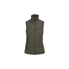 iDeal Basic IB6173 bélelt, steppelt Női mellény, Ideal Urban Khaki-M munkaruha