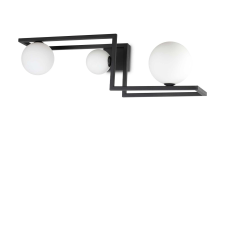 IDEAL LUX Angolo fekete-fehér mennyezeti lámpa (IDE-284286) G9 3 izzós IP20 világítás