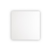 IDEAL LUX Cover fehér LED fali lámpa (IDE-195735) LED 1 izzós IP20