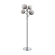 IDEAL LUX Equinoxe króm-átlátszó állólámpa (IDE-348292) G4 4 izzós IP20 világítás