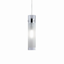 IDEAL LUX FLAM SP1 BIG króm függesztett lámpa (IDE-027364) E27  1 izzós IP20 világítás