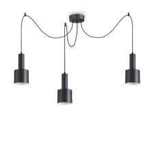 IDEAL LUX Holly fekete függesztett lámpa (IDE-231594) E27 3 izzós IP20 világítás