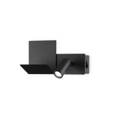 IDEAL LUX Komodo fekete LED falikar (IDE-306827) LED 1 izzós IP20 világítás