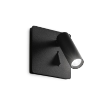 IDEAL LUX Lite fekete LED falikar (IDE-250113) LED 1 izzós IP20 világítás